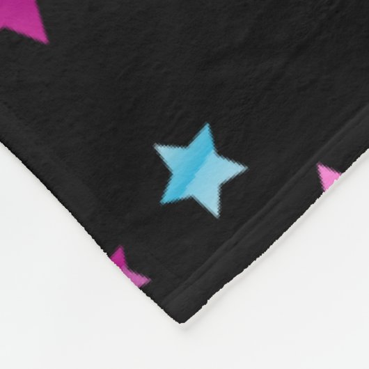 Sterren Fleece Deken (Hoek)