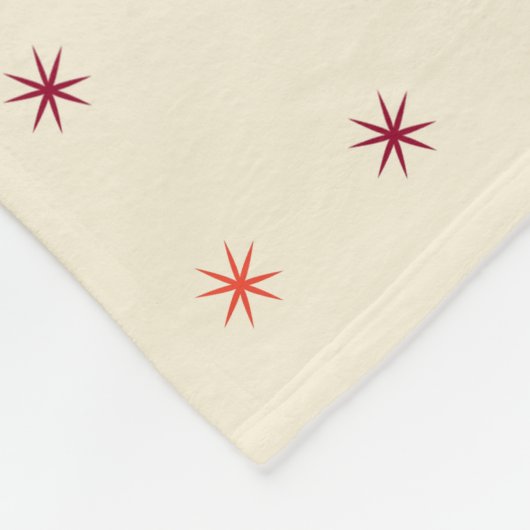 Sterren Fleece Deken (Hoek)
