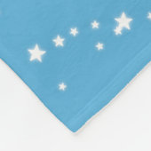 Sterren Fleece Deken (Hoek)