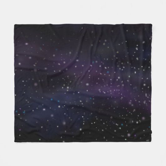 Sterren Fleece Deken (Voorkant (Horizontaal))