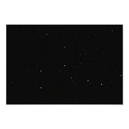 Sterren Foto Afdruk (Voorkant)