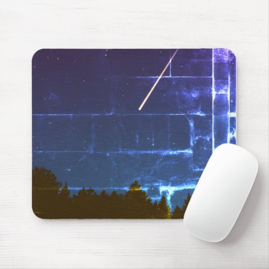 Sterren fotograferen met nachtlicht Muismat (Met muis)