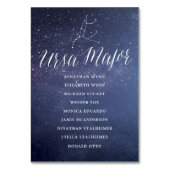 Sterren Galaxy Bruiloft Zitkaart Kaart Ursa Major (Voorkant)