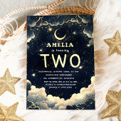 Sterren Galaxy Celestial Kids Verjaardagsfeest Kaart