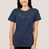 Sterren Gamer Dames T-shirt (Voorkant)