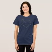 Sterren Gamer Dames T-shirt (Voorkant volledig)