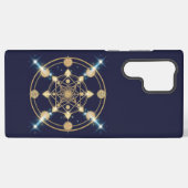 Sterren Geometrie – De Code van Oneindigheid Samsung Galaxy Hoesje (Achterkant horizontaal)