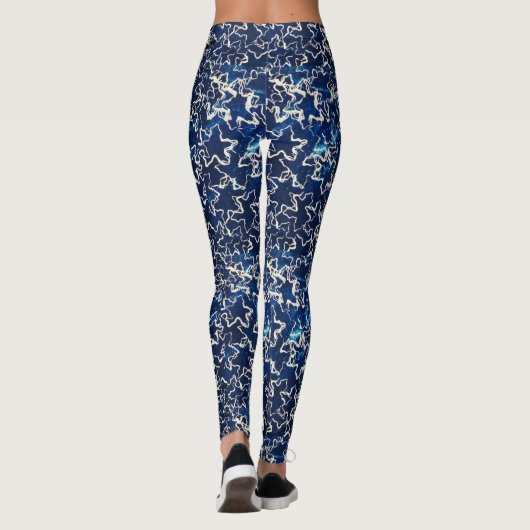 Sterren geslagen Leggings (Achterkant)