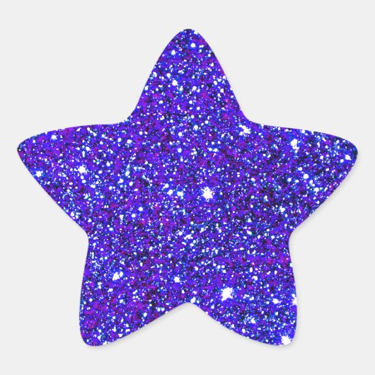 Sterren Glitter Sparkle Universe Infinite Sparkly Ster Sticker (Voorkant)