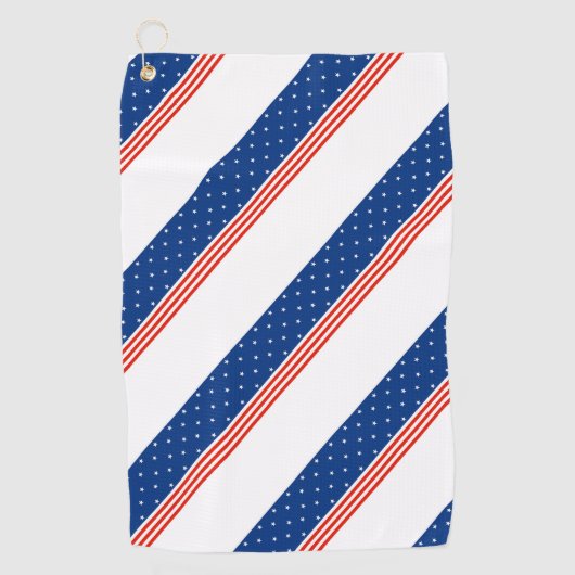 Sterren Golfhanddoek (Voorkant)