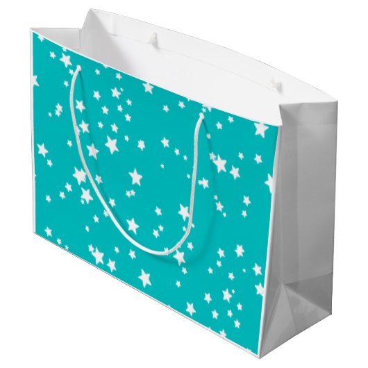 Sterren Groot Cadeauzakje (Achterkant Gekanteld)