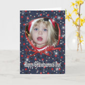 Sterren Grootouders Dag fotokaart Kaart (Gele Bloem)