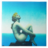 Sterren - Grote keramische tegels Tegeltje (Voorkant)