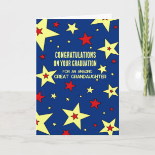 Sterren Grote kleindochter Gefeliciteerd Kaart