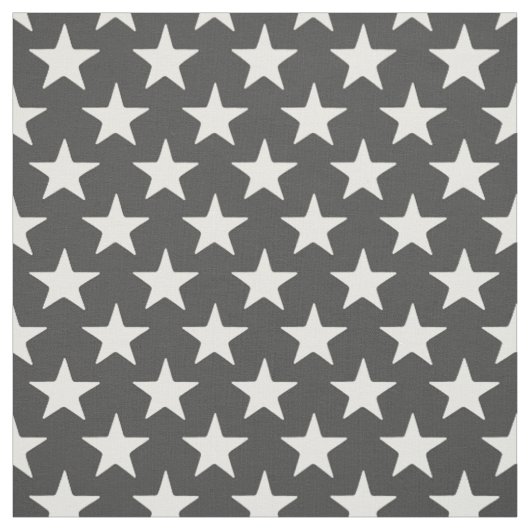 sterren half parel donkergrijs stof (Swatch)