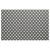 sterren half parel donkergrijs stof (Fat Quarter)