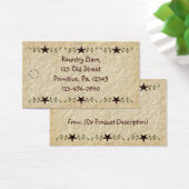 Sterren hangen Label Visitekaartjes (Bureau)