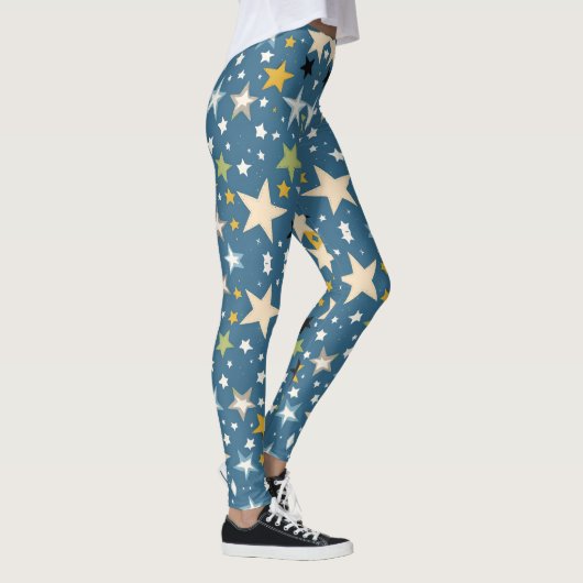 Sterren hemels patroon leggings (Rechts)