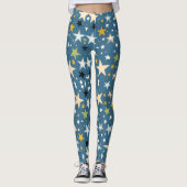 Sterren hemels patroon leggings (Voorkant)