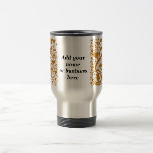 Sterren, Heren en Muzieknoten, Gold_ Reisbeker