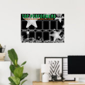 sterren het uitstekende poster van de de fotoverto (Thuiskantoor)