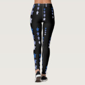 sterren in blauw leggings (Achterkant)
