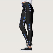 sterren in blauw leggings (Links)