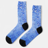 sterren in de Blue Sky-kunstsokken Sokken (Links)