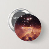 Sterren in de diepe ruimte ronde button 5,7 cm (Voorkant /achterkant)