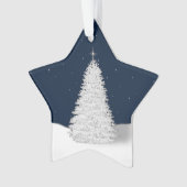 sterren in de hemelherdenking acrylversiering ornament (voorkant)