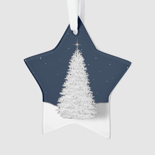 sterren in de hemelherdenking acrylversiering ornament (voorkant)