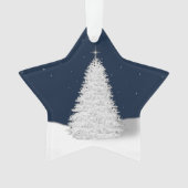 sterren in de hemelherdenking acrylversiering ornament (voorkant)