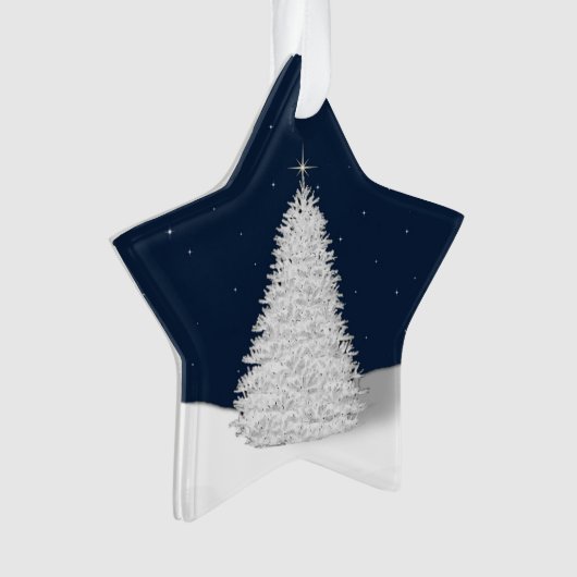 sterren in de hemelherdenking acrylversiering ornament (voorkant)