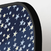 Sterren in de lucht pickleball paddle (Links Detail)