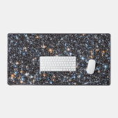 Sterren in de melkweg galactische uitstulping. bureaumat (Keyboard & Muis)