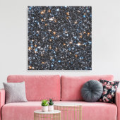 Sterren in de melkweg galactische uitstulping. canvas afdruk (Insitu (Woonkamer))