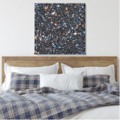Sterren in de melkweg galactische uitstulping. canvas afdruk (Insitu (Slaapkamer))