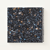 Sterren in de melkweg galactische uitstulping. notitieboek (Achterkant)