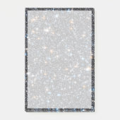 Sterren in de melkweg galactische uitstulping. post-it® notes (Voorkant)