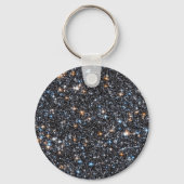Sterren in de melkweg galactische uitstulping. sleutelhanger (Achterkant)