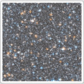 Sterren in de melkweg galactische uitstulping. sticker (Voorkant)