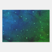 Sterren in de nacht inpakpapier vel (Voorkant 2)