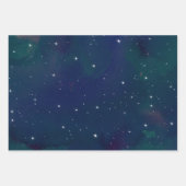 Sterren in de nacht inpakpapier vel (Voorkant)