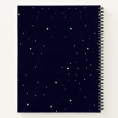 Sterren in de nacht notitieboek (Achterkant)