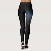 Sterren in de nachtelijke hemel Leggings (Achterkant)