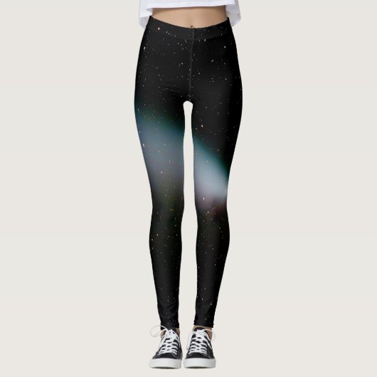 Sterren in de nachtelijke hemel Leggings (Voorkant)