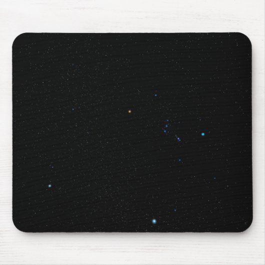 Sterren in de Night Sky Mouse Mat Muismat (Voorkant)