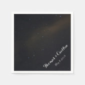 Sterren in de Night Sky Servetten (Voorkant)