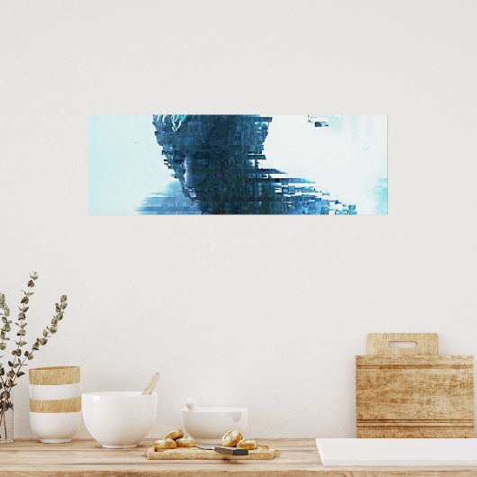 Sterren in de regen poster (Keuken)