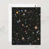 sterren in de ruimte - Hubble Ultra Deep Field Briefkaart (Voorkant / Achterkant)